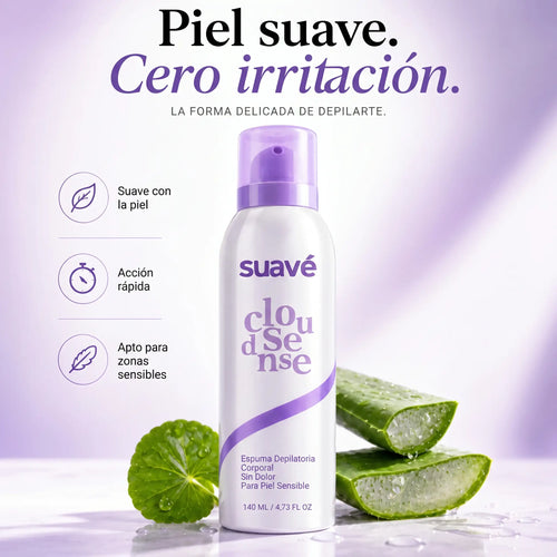 Suavé - Espuma Depilatoria sin Dolor